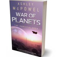 Tablet view of Mountbatten Pink #4267 - Premade Science Fiction Book Cover