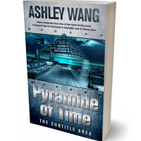 3D view of Premade Science Fiction Book Cover - San Juan