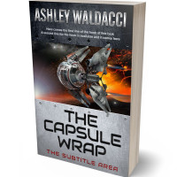 3D view of Premade Science Fiction Book Cover - Thunder