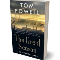 3D view of Premade Science & Nature Book Cover - Calico