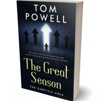 3D view of Premade Business Book Cover - Black