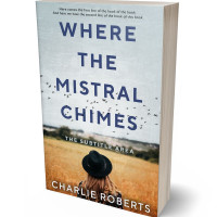 3D view of Premade Nature Book Cover - Celeste