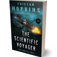 Tablet view of Bunker #4410 - Premade Science Fiction Book Cover