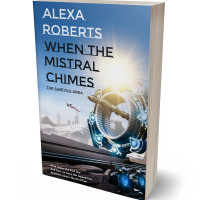 Tablet view of Kashmir Blue #4422 - Premade Science Fiction Book Cover