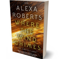 3D view of Premade Science Fiction Book Cover - Bronze