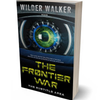 Tablet view of Bunker #4455 - Premade Science Fiction Book Cover