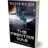 3D view of Silver #4461 - Premade Apocalyptica Book Cover