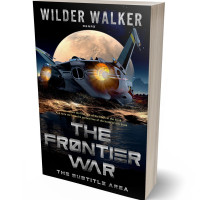 Tablet view of Rodeo Dust #4462 - Premade Science Fiction Book Cover