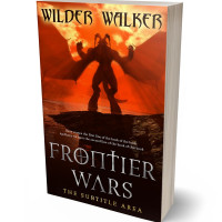 Tablet view of Flame Pea #4472 - Premade Apocalyptica Book Cover