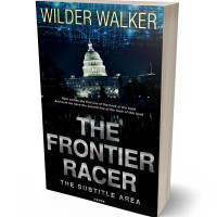 Tablet view of Mist Gray #4487 - Premade Action & Adventure Book Cover