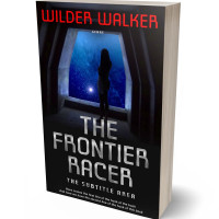 3D view of Premade Science Fiction Book Cover - Cinder