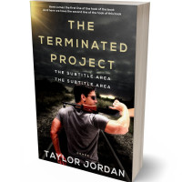 3D view of Premade Mystery & Thriller & Suspense Book Cover - Cod Gray