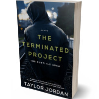 3D view of Premade Mystery & Thriller & Suspense Book Cover - Ebony