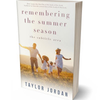 3D view of Premade Family & Parenting Book Cover - Satin Linen