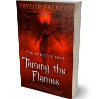 3D view of Premade Fantasy Book Cover - Red Oxide