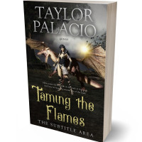 3D view of Premade Fantasy Book Cover - Bison Hide