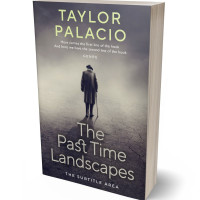 3D view of Premade Mystery & Thriller & Suspense Book Cover - Ship Gray