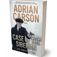 3D view of Premade Mystery & Thriller & Suspense Book Cover - Mirage