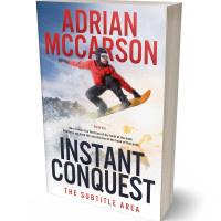 Tablet view of Oxford Blue #4700 - Premade Action & Adventure Book Cover