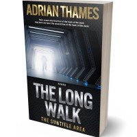 Tablet view of Cloud #4707 - Premade Science Fiction Book Cover