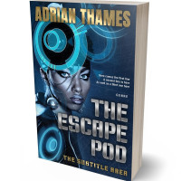 Tablet view of Big Stone #4713 - Premade Science Fiction Book Cover