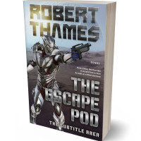 3D view of Premade Science Fiction Book Cover - Tundora