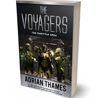3D view of Premade Science Fiction Book Cover - Tuatara