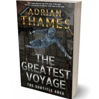 3D view of Premade Science Fiction Book Cover - Dune