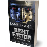 3D view of Premade Science Fiction Book Cover - Tide