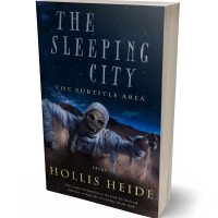 3D view of Premade Horror Book Cover - Mirage