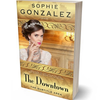 3D view of Premade Romance Book Cover - Whiskey