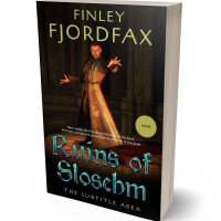 3D view of Premade Fantasy Book Cover - Night Rider