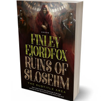 3D view of Premade Fantasy Book Cover - Coffee Bean