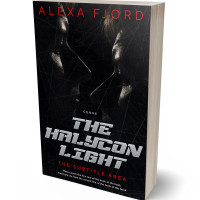 3D view of Premade Mystery & Thriller & Suspense Book Cover - Woodsmoke