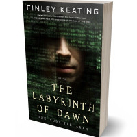 3D view of Premade Mystery & Thriller & Suspense Book Cover - Rangoon Green