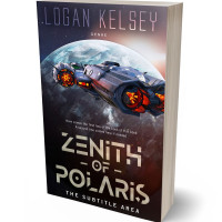 3D view of Premade Science Fiction Book Cover - Thunder