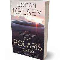 3D view of Premade Apocalyptica Book Cover - Dust Storm