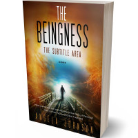 3D view of Premade Paranormal & Urban Book Cover - Metallic Bronze