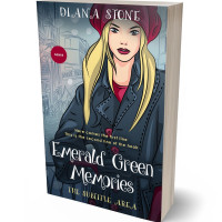 3D view of Premade Chick Lit Book Cover - Ebony Clay