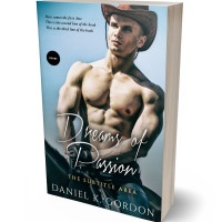 3D view of Premade Erotica Book Cover - Outer Space