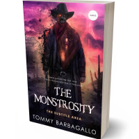 Tablet view of Charm #5149 - Premade Horror Book Cover