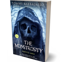 Tablet view of Big Stone #5154 - Premade Horror Book Cover