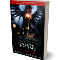 3D view of Premade Fantasy Book Cover - Fuzzy Wuzzy Brown