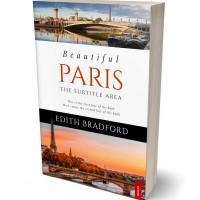 3D view of Premade Travel Book Cover - Cameo