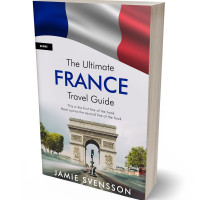 3D view of Premade Travel Book Cover - Martinique