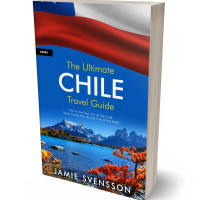 3D view of Premade Travel Book Cover - Denim