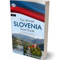 3D view of Premade Travel Book Cover - Jagged Ice