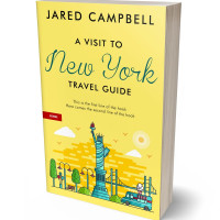 3D view of Premade Travel Book Cover - Festival