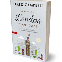 3D view of Premade Travel Book Cover - Mischka