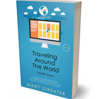 Tablet view of Pelorous #5504 - Premade Travel Book Cover